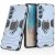 Захисний чохол Deexe Hybrid Case для Samsung Galaxy M35 (M356) - Blue: фото 1 з 6