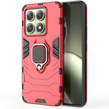 Защитный чехол Deexe Hybrid Case для Xiaomi 14T - Red: фото 1 из 5