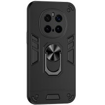 Защитный чехол Deexe Hybrid Shell для Honor Magic 7 Pro - Black: фото 1 из 7