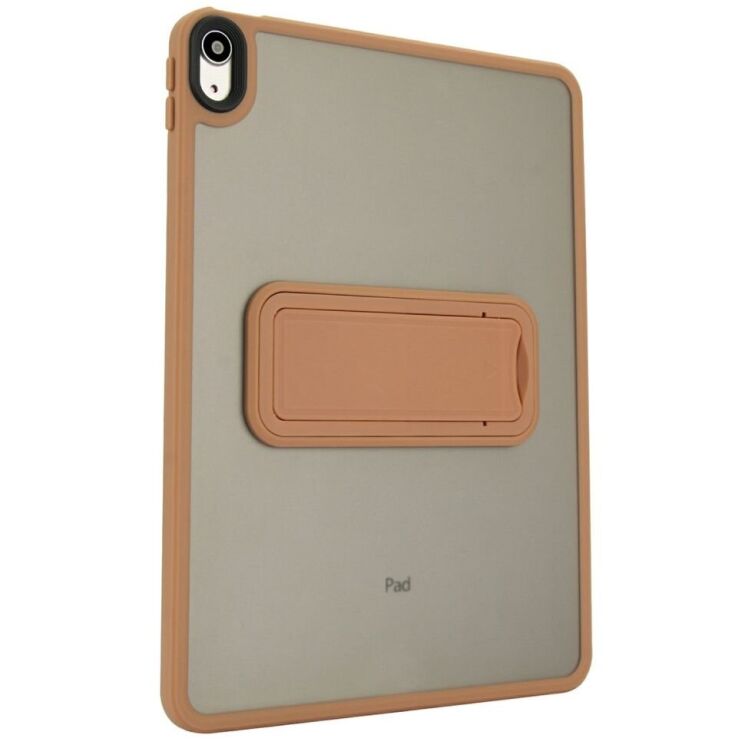 Защитный чехол Deexe Kick Shell для Apple iPad 10.9 (2022) / iPad 11 (2025) - Desert / Gold: фото 4 из 10