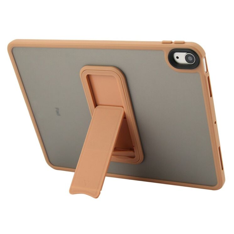 Защитный чехол Deexe Kick Shell для Apple iPad 10.9 (2022) / iPad 11 (2025) - Desert / Gold: фото 2 из 10