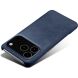 Захисний чохол Deexe Leather Back Cover для iPhone 18 Pro Max / 17 Pro Max - Blue (423816L). Фото 3 з 4