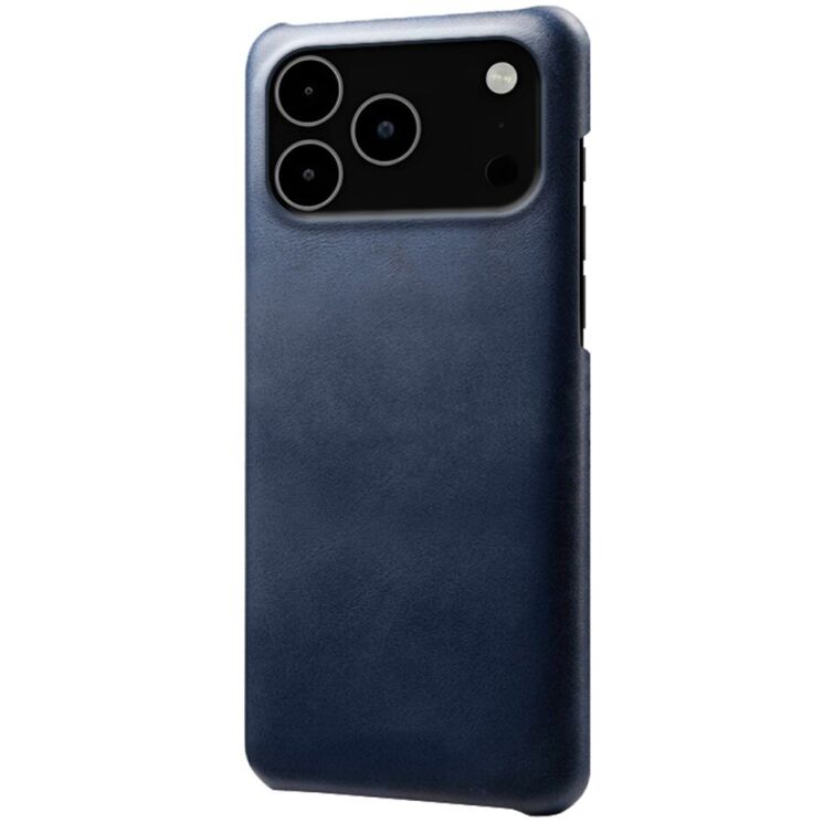 Захисний чохол Deexe Leather Back Cover для iPhone 18 Pro Max / 17 Pro Max - Blue (423816L) Захисний чохол Deexe Leather Back Cover для iPhone 18 Pro Max / 17 Pro Max - Blue: фото 1 з 4