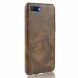 Защитный чехол Deexe Leather Back Cover для Realme C2 - Brown (248002Z). Фото 3 из 6