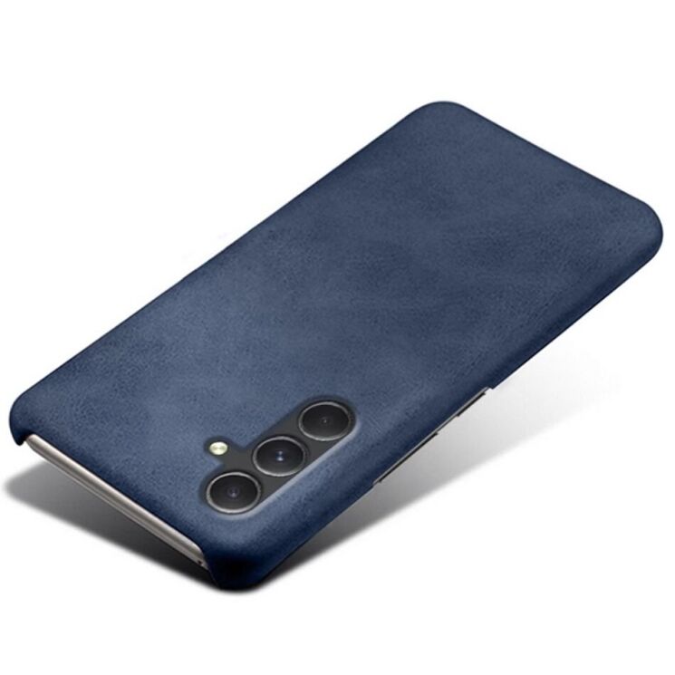 Захисний чохол Deexe Leather Back Cover для Samsung Galaxy A55 (A556) - Blue: фото 3 з 4