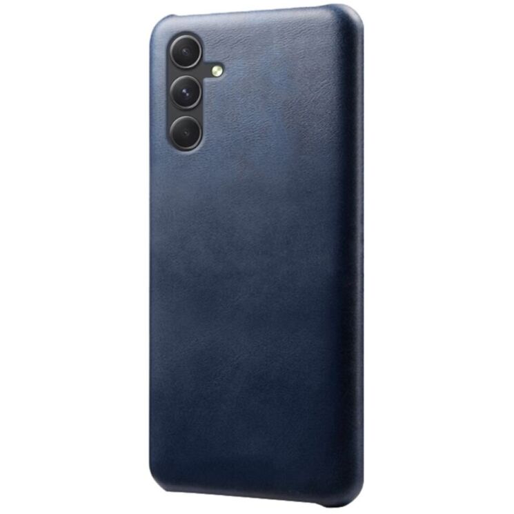 Захисний чохол Deexe Leather Back Cover для Samsung Galaxy A55 (A556) - Blue: фото 1 з 4
