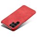 Защитный чехол Deexe Leather Back Cover для Samsung Galaxy S24 Ultra - Red (343342R). Фото 3 из 4