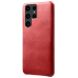 Защитный чехол Deexe Leather Back Cover для Samsung Galaxy S24 Ultra - Red (343342R). Фото 2 из 4