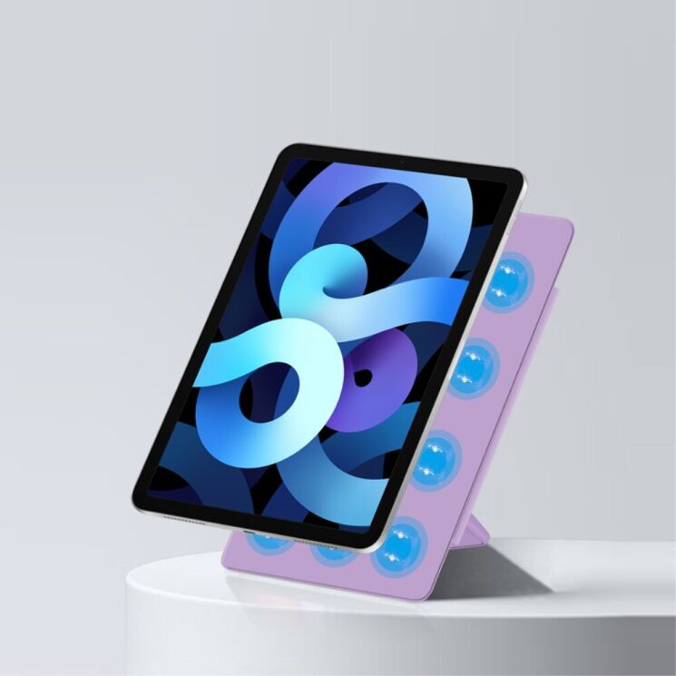 Защитный чехол Deexe Magnetic Case для Apple iPad Air 11 M3/M2 (2025/2024) / Air 4 / 5 10.9 (2020/2022) / Pro 11 (2020/2021/2022) - Purple: фото 5 из 7