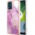 Захисний чохол Deexe Marble Style для Motorola Moto E13 - Light Purple: фото 1 з 6