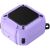 Захисний чохол Deexe Orbit Shield для Samsung Galaxy Buds 4 / Buds 4 Pro - Black / Purple: фото 1 з 8