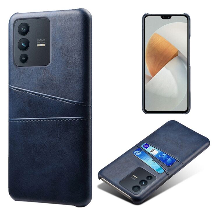 Защитный чехол Deexe Pocket Case для VIVO V23 5G - Blue: фото 1 из 4