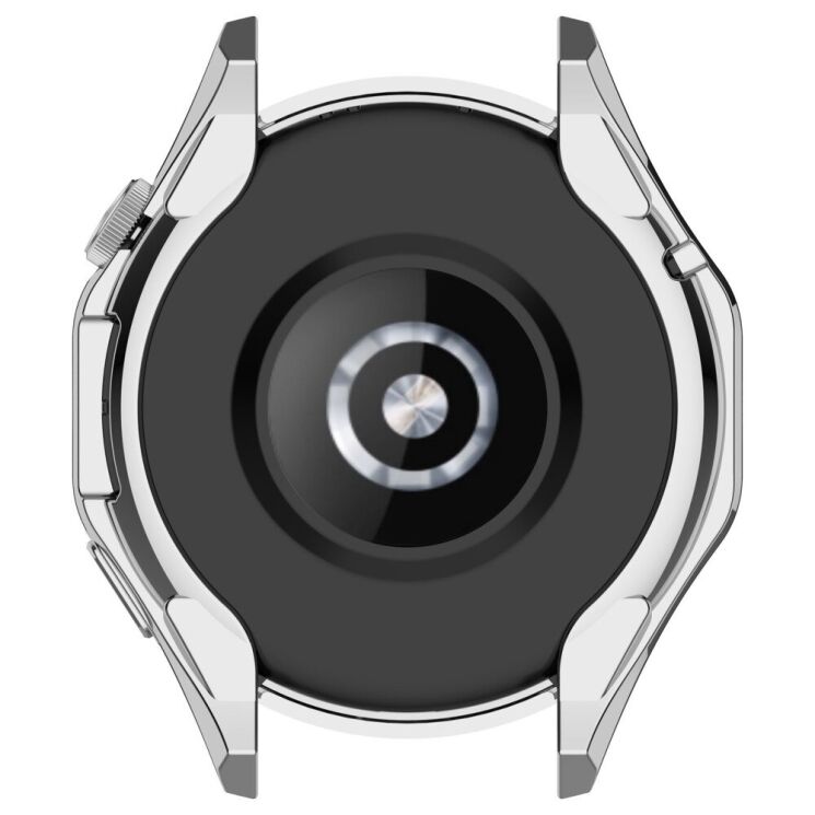 Защитный чехол Deexe Protective Frame для Huawei Watch GT 4 (46mm) - Silver: фото 5 из 8
