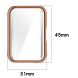 Защитный чехол Deexe Protective Frame для Samsung Galaxy Fit 3 - Pink (349014P). Фото 8 из 8