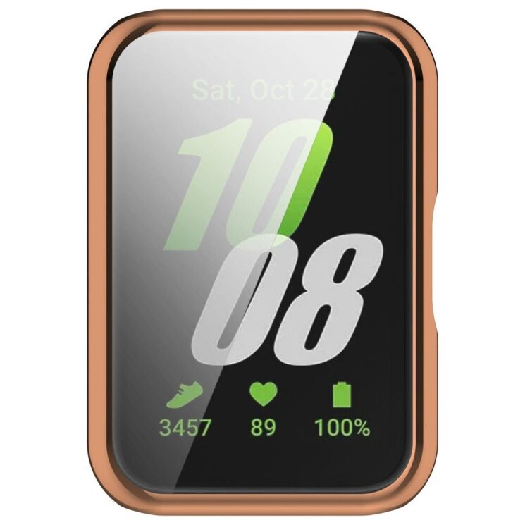 Захисний чохол Deexe Protective Frame для Samsung Galaxy Fit 3 - Rose Gold: фото 6 з 8