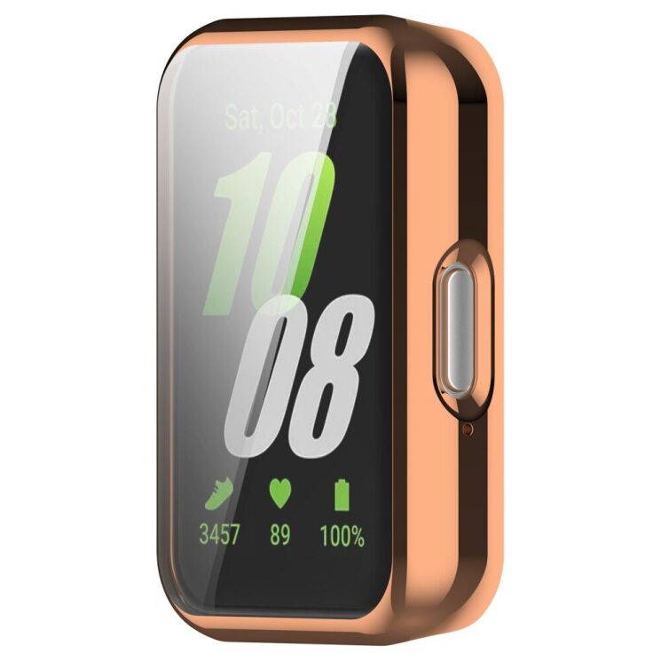 Захисний чохол Deexe Protective Frame для Samsung Galaxy Fit 3 - Rose Gold: фото 5 з 8