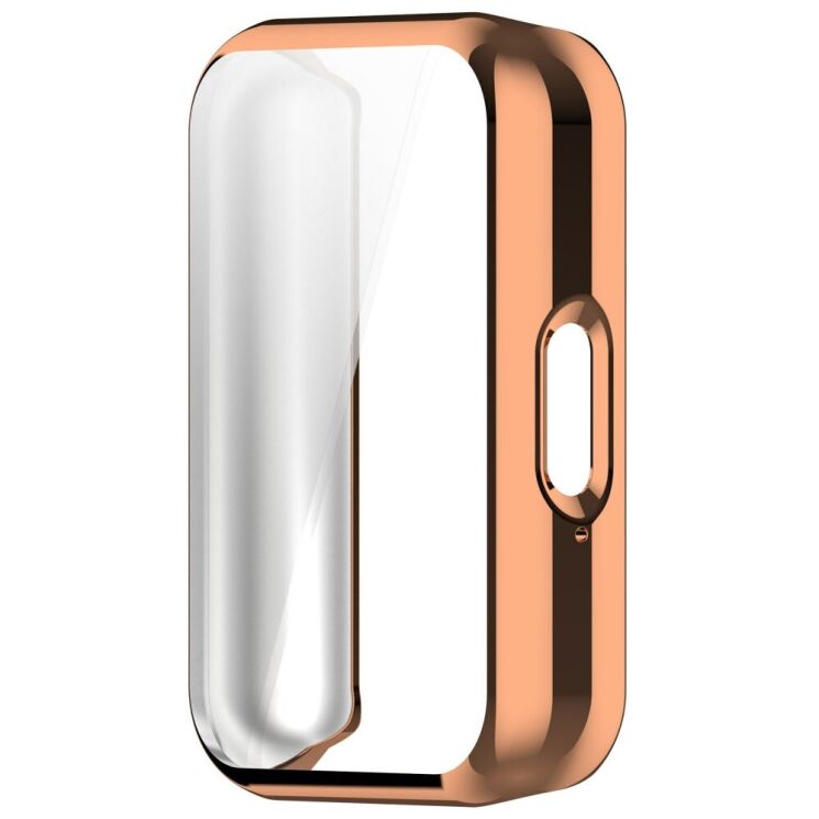 Захисний чохол Deexe Protective Frame для Samsung Galaxy Fit 3 - Rose Gold: фото 3 з 8