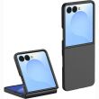 Захисний чохол Deexe Satin Case для Samsung Galaxy Flip 8 - Black (423512B)