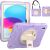 Защитный чехол Deexe Shockproof Case для Apple iPad 10.9 (2022) / iPad 11 (2025) - Purple: фото 1 из 6