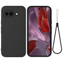 Защитный чехол Deexe Silicone Case для Google Pixel 9a - Black: фото 1 из 8
