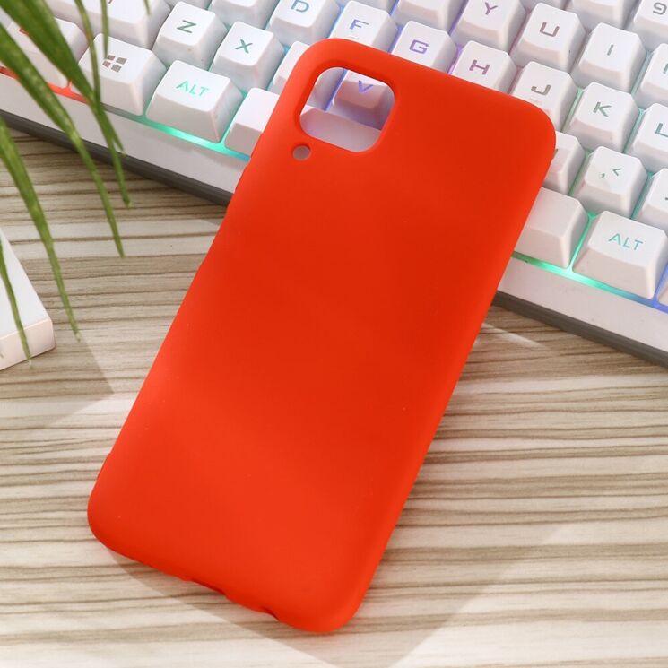 Силиконовый (TPU) чехол Deexe Silicone Case для Huawei P40 Lite - Red: фото 4 из 5