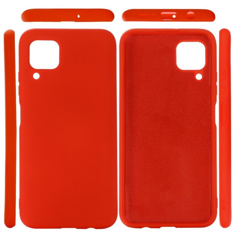 Силиконовый (TPU) чехол Deexe Silicone Case для Huawei P40 Lite - Red: фото 5 из 5