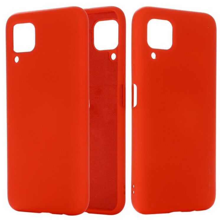 Силиконовый (TPU) чехол Deexe Silicone Case для Huawei P40 Lite - Red: фото 1 из 5