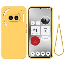 Защитный чехол Deexe Silicone Case для Nothing Phone (2a) Plus - Yellow: фото 1 из 8