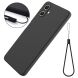 Захисний чохол Deexe Silicone Case для Samsung Galaxy A07 (A075) - Black (384502B). Фото 2 з 9