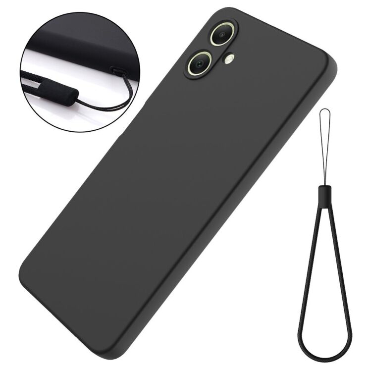 Захисний чохол Deexe Silicone Case для Samsung Galaxy A07 (A075) - Black: фото 2 з 9