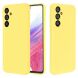 Захисний чохол Deexe Silicone Case для Samsung Galaxy A54 (A546) - Yellow (319930Y). Фото 2 з 10