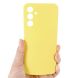 Захисний чохол Deexe Silicone Case для Samsung Galaxy A54 (A546) - Yellow (319930Y). Фото 5 з 10