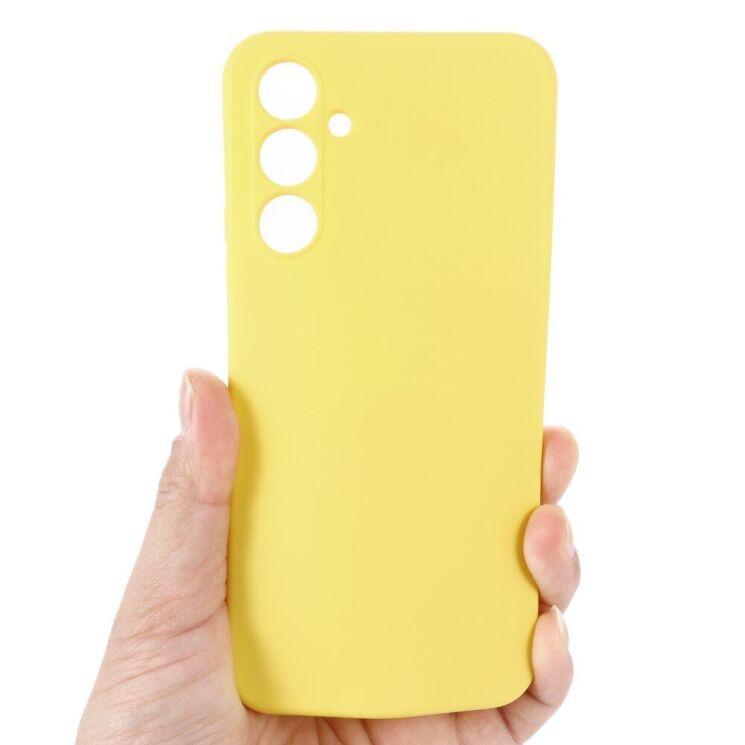 Захисний чохол Deexe Silicone Case для Samsung Galaxy A54 (A546) - Yellow: фото 5 з 10