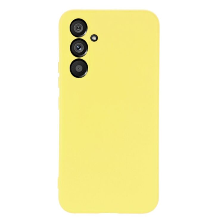 Захисний чохол Deexe Silicone Case для Samsung Galaxy A54 (A546) - Yellow: фото 3 з 10