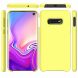Защитный чехол Deexe Silicone Case для Samsung Galaxy S10e (G970) - Yellow (218243Y). Фото 5 из 5
