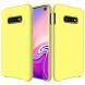 Защитный чехол Deexe Silicone Case для Samsung Galaxy S10e (G970) - Yellow (218243Y). Фото 1 из 5