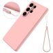 Защитный чехол Deexe Silicone Case для Samsung Galaxy S25 Ultra (S938) - Pink (372217P). Фото 2 из 8