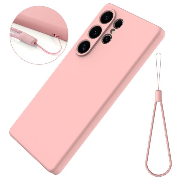Защитный чехол Deexe Silicone Case для Samsung Galaxy S25 Ultra (S938) - Pink: фото 2 из 8