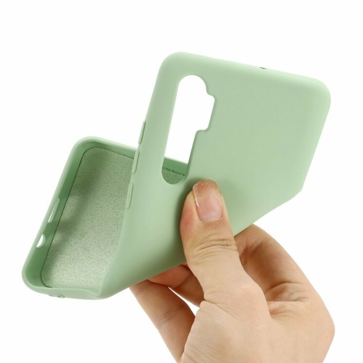 Силиконовый (TPU) чехол Deexe Silicone Case для Xiaomi Mi Note 10 Lite - Green: фото 4 из 5