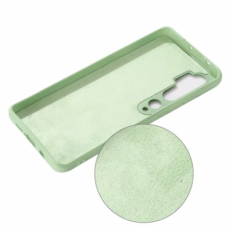 Силиконовый (TPU) чехол Deexe Silicone Case для Xiaomi Mi Note 10 Pro / Mi Note 10 - Green: фото 2 из 5