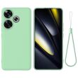 Захисний чохол Deexe Silicone Case для Xiaomi Poco F6 - Green (355044G)
