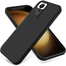 Захисний чохол Deexe Silicone Case для Xiaomi Redmi Note 12 Pro - Black: фото 1 з 8