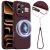 Захисний чохол Deexe Silicone Case with MagSafe для Infinix Note 60 Pro / Note 60 - Wine Red: фото 1 з 9