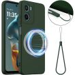 Захисний чохол Deexe Silicone Case with MagSafe для Motorola Moto G06 / G06 Power - Dark Green (401525BG)