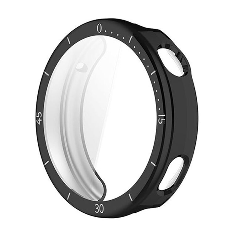 Захисний чохол Deexe Silicone Frame для Huawei Watch GT 6 (41mm) - Black: фото 2 з 4