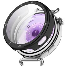 Захисний чохол Deexe Silicone Frame для Huawei Watch GT 6 (41mm) - Black: фото 1 з 4