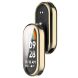 Захисний чохол Deexe Silicone Frame для Xiaomi Smart Band 11 - Light Gold (228002F). Фото 3 з 4