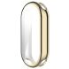 Захисний чохол Deexe Silicone Frame для Xiaomi Smart Band 11 - Light Gold (228002F). Фото 2 з 4