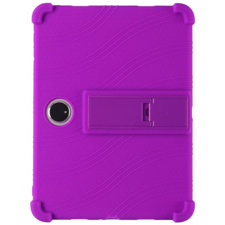Защитный чехол Deexe Silicone Kickstand для OnePlus Pad Pro - Purple: фото 1 из 10