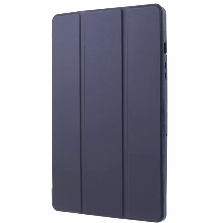 Защитный чехол Deexe Smart Case для Samsung Galaxy Tab A9 (X110/115) - Dark Blue: фото 4 из 10